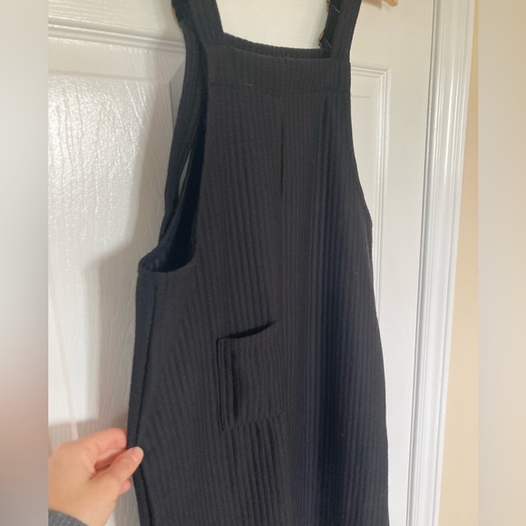 Hengsheng Jeans Ribbed Overall Dress - Picture 5 of 8